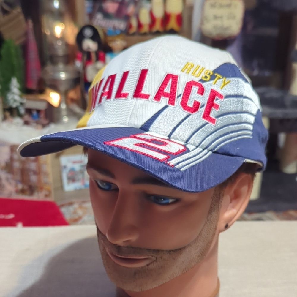 Rusty Wallace NASCAR 50th Anniversary 1998 Snapback Hat.‎